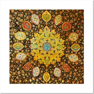 Ardabil Carpet Detail Posters and Art